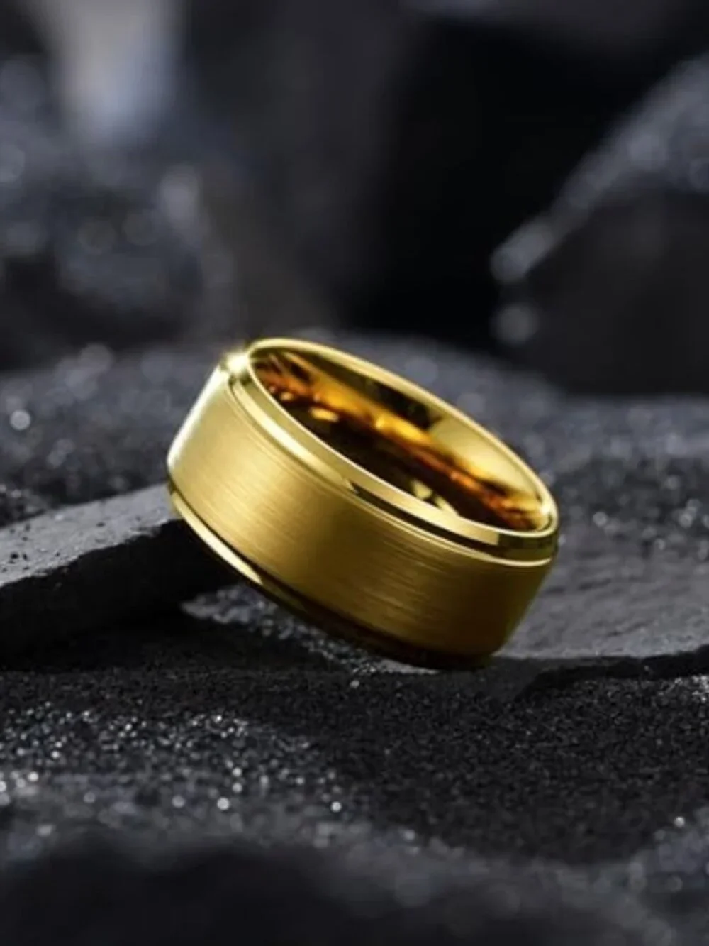 Stylish Tungsten Carbide Wedding Band for Him & Her | Durable